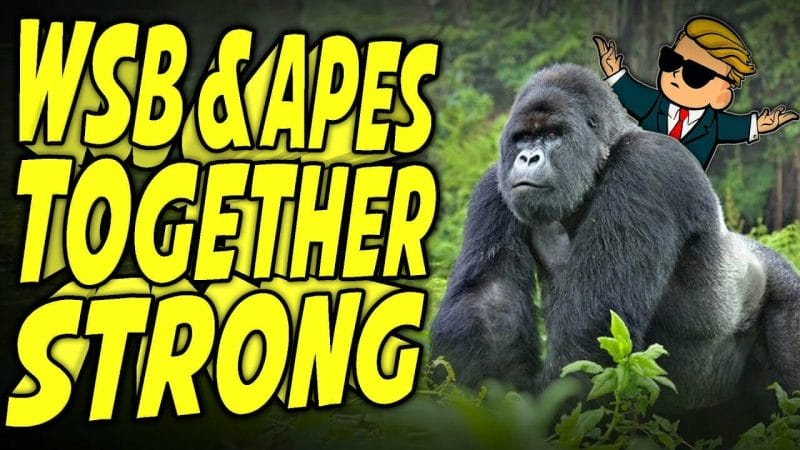 Apes Together Strong: WallStreetBets All-In on Gorillas! - YouTube