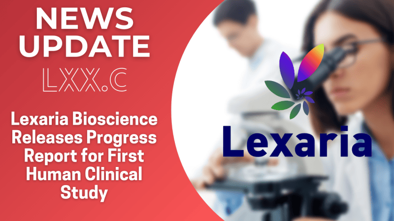 Lexaria Bioscience (LXX.C) Releases Progress Report For First Human ...