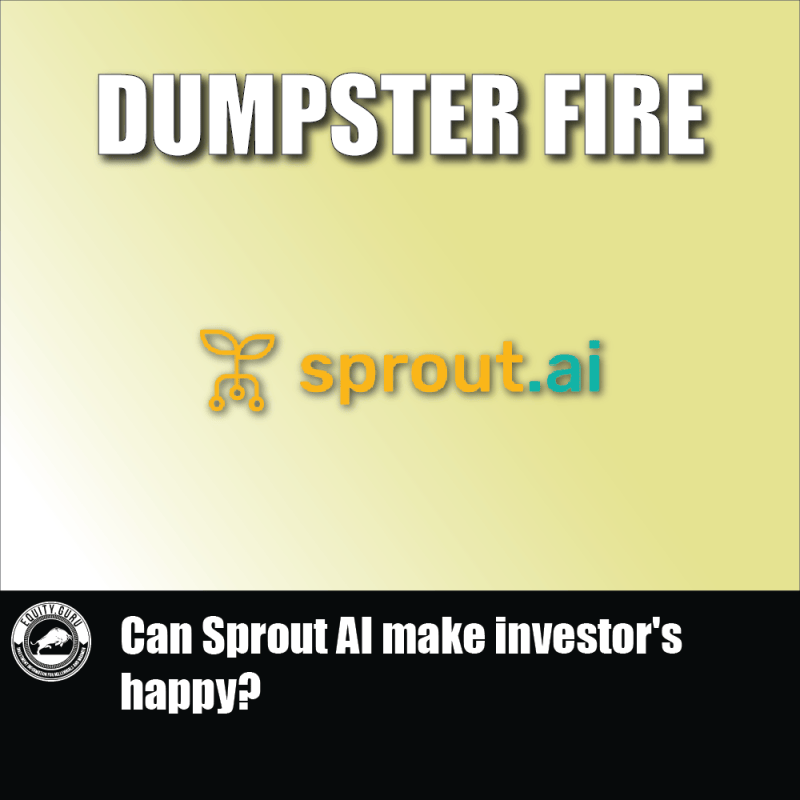Can Sprout AI make investor's happy?