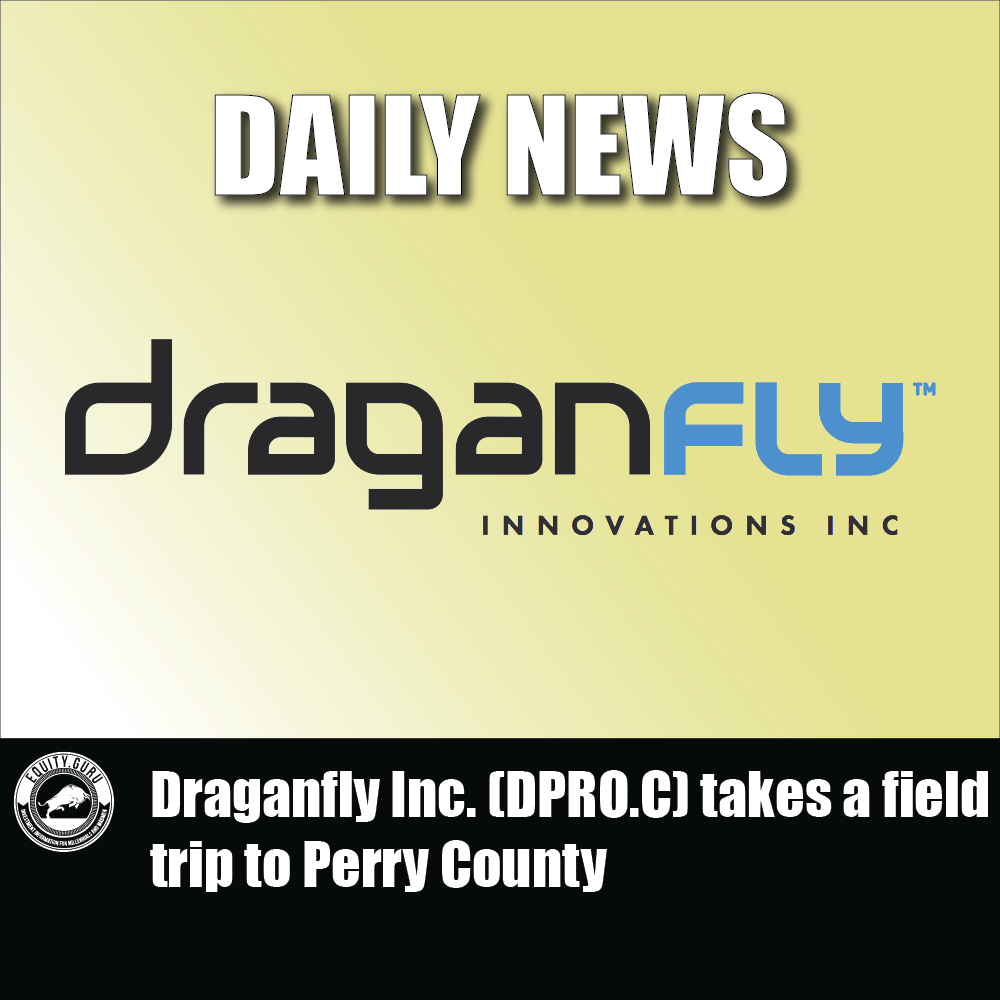 Draganfly Inc. (DPRO.C) takes a field trip to Perry County