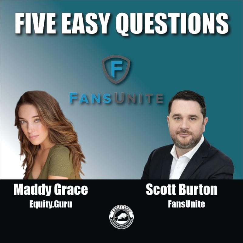 FansUnite (FANS.C) - Five Easy Questions with Maddy #2