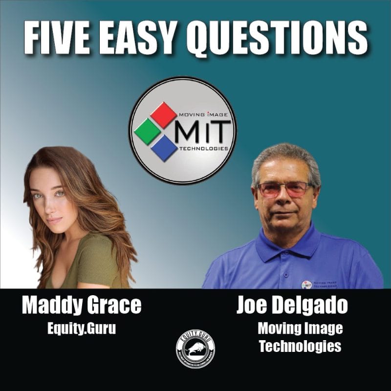 Moving Image Technologies (MIT.Q) - Five Easy Questions with Maddy