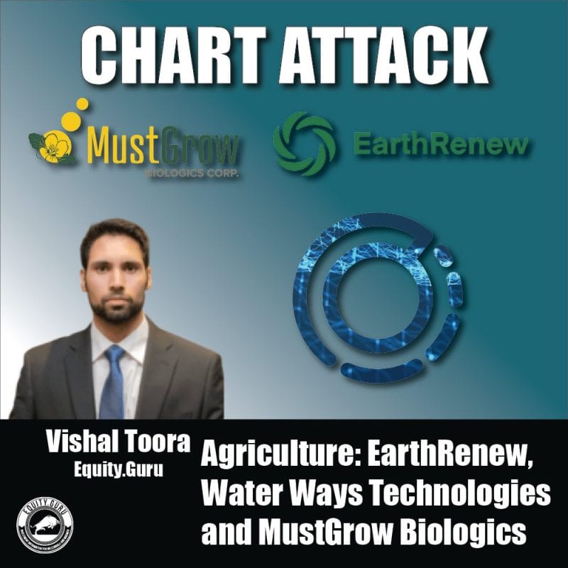 Agriculture stocks: EarthRenew, Water Ways Technologies and MustGrow Biologics