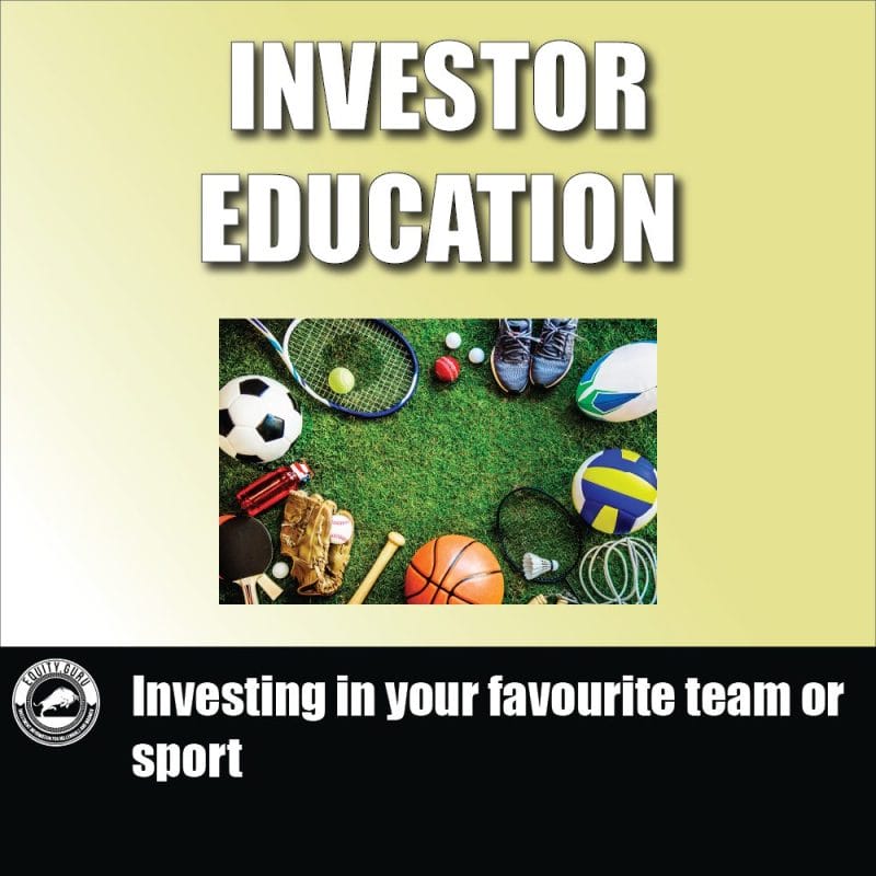 Investing in your favourite team or sport