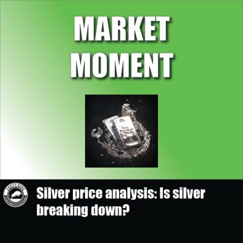 Silver price analysis Is silver breaking down