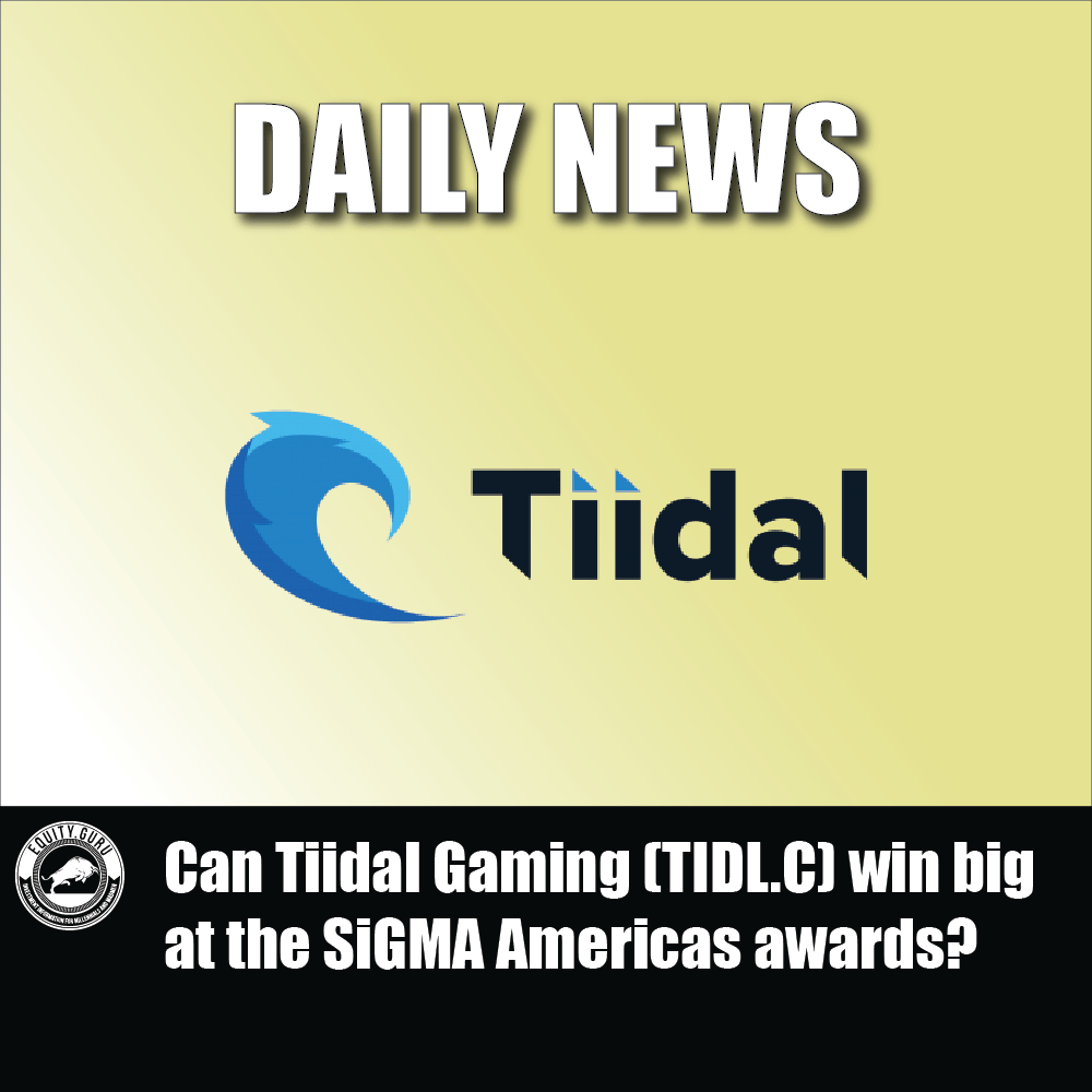 Can Tiidal Gaming (TIDL.C) win big at the SiGMA Americas awards