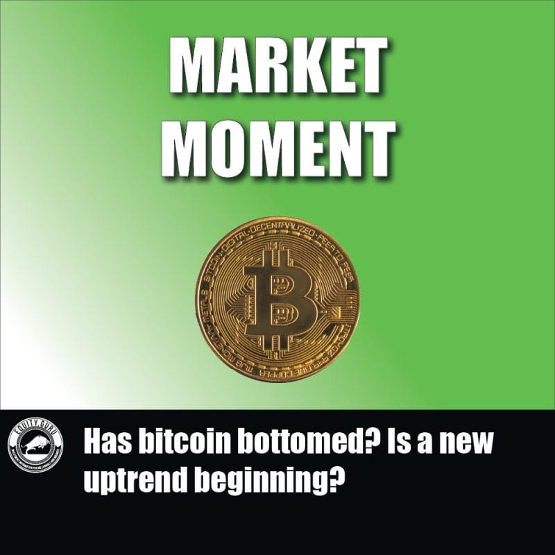 Has bitcoin bottomed? Is a new uptrend beginning?
