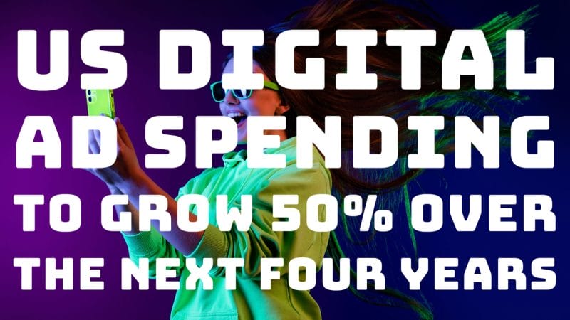 Digital ad spend in the US