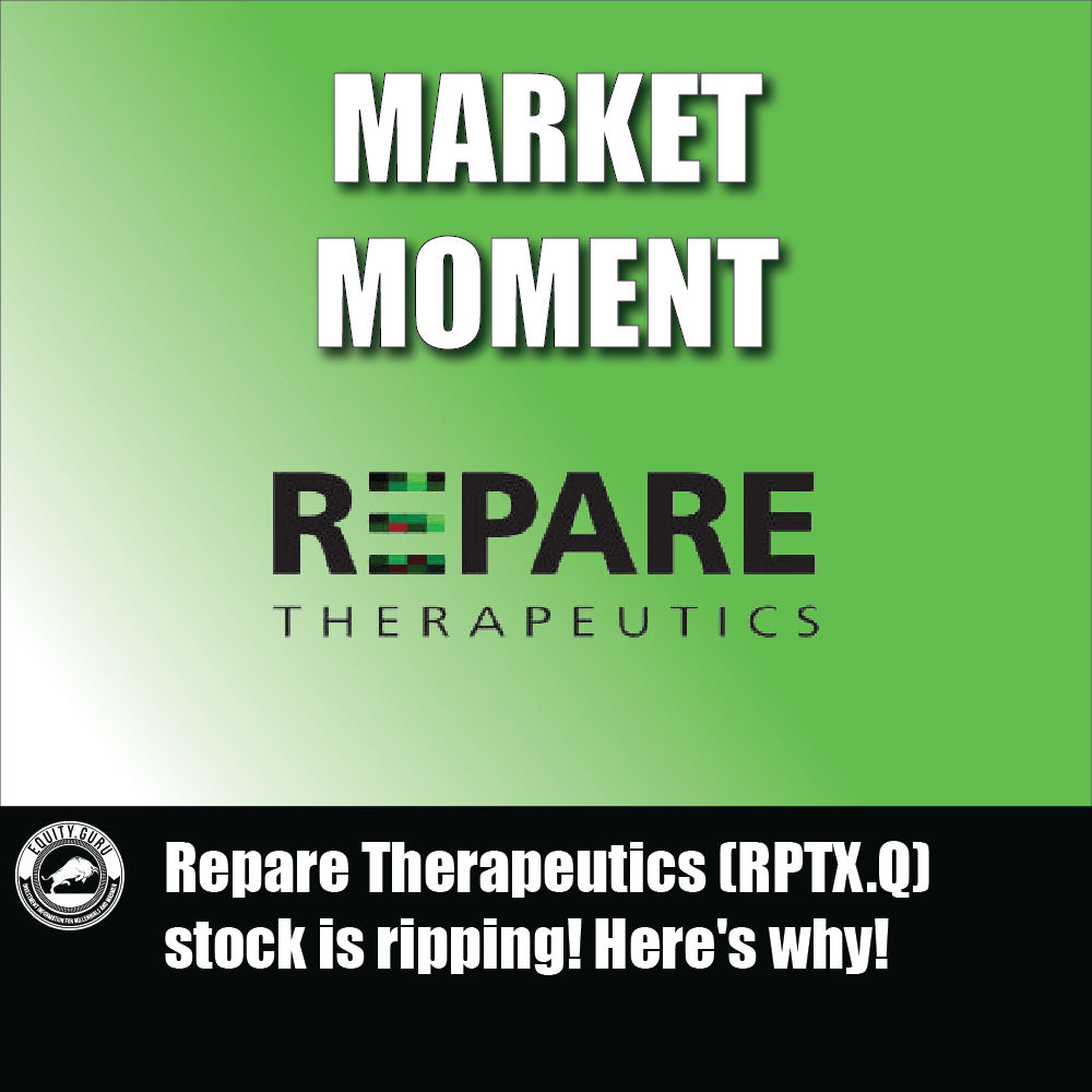Repare Therapeutics (RPTX.Q) stock is ripping! Here's why!