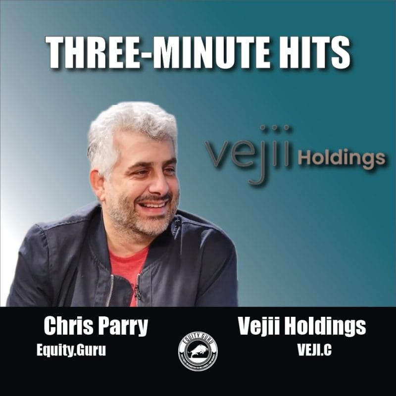 Vejii Holdings (VEJI.C) - Three Minute Hits Video