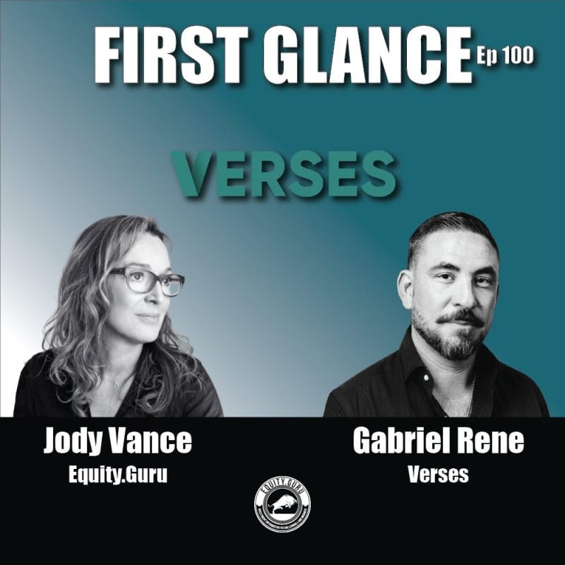 Verses - First Glance with Jody Vance E100