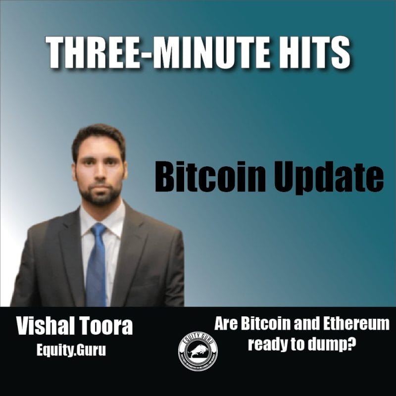 Are Bitcoin and Ethereum ready to dump? - Three Minute Hits Video