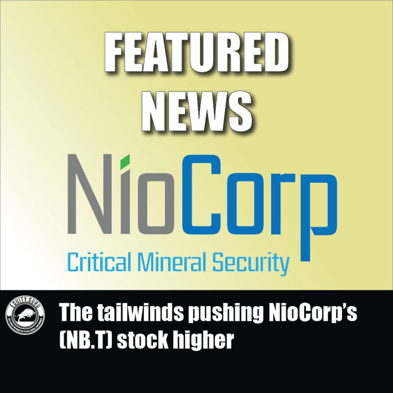The tailwinds pushing NioCorp’s (NB.T) stock higher