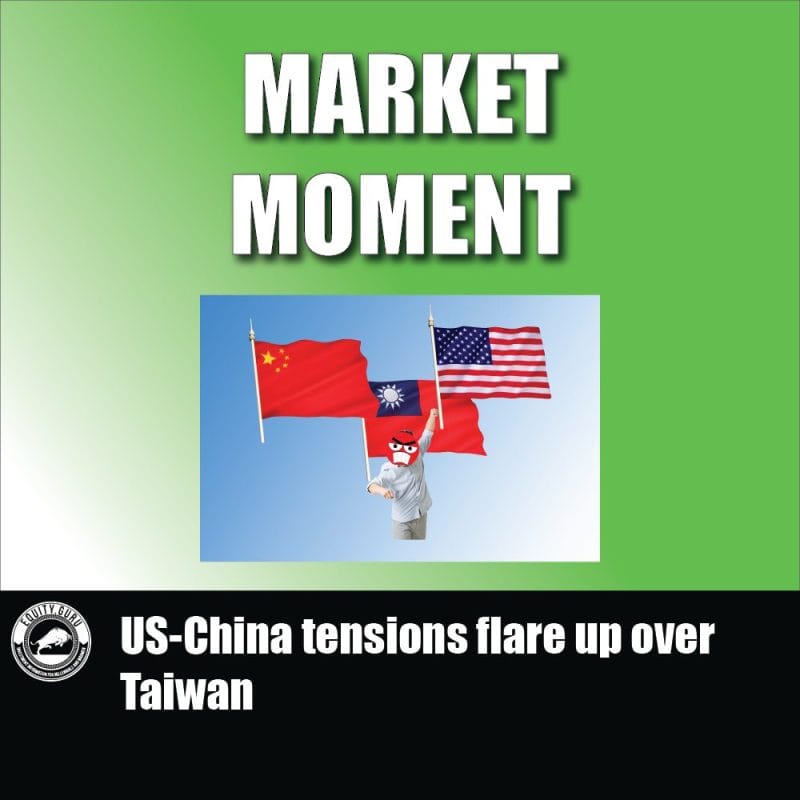 US-China tensions flare up over Taiwan