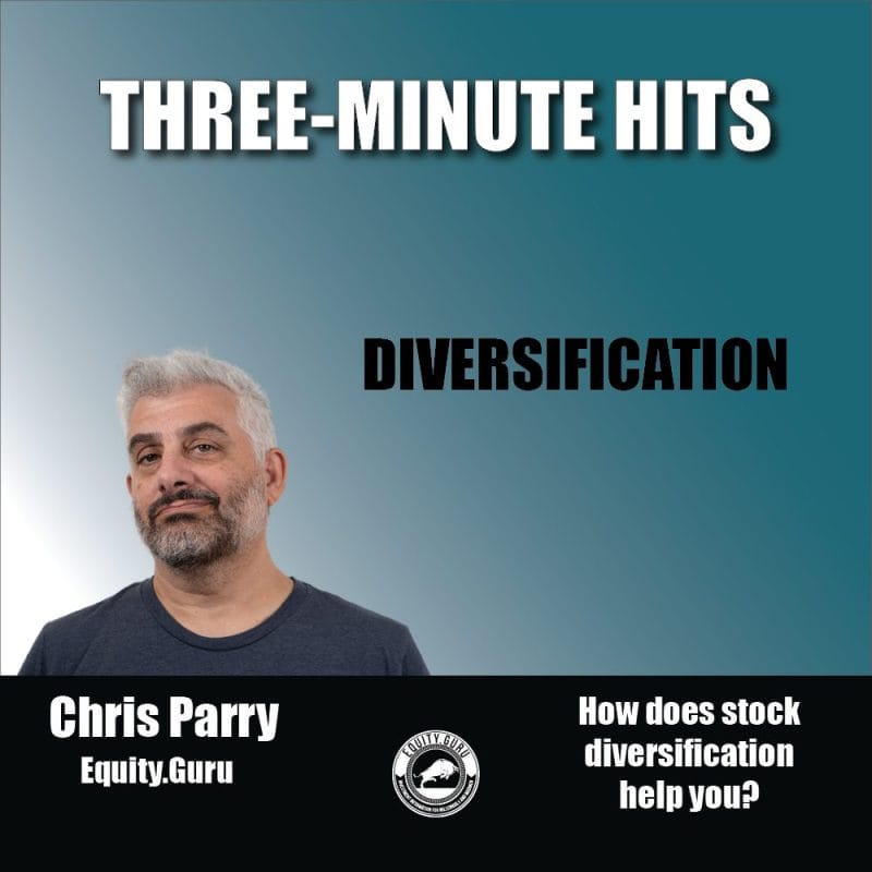 Stock Investment Diversification 101 - Three Minute Hits Video