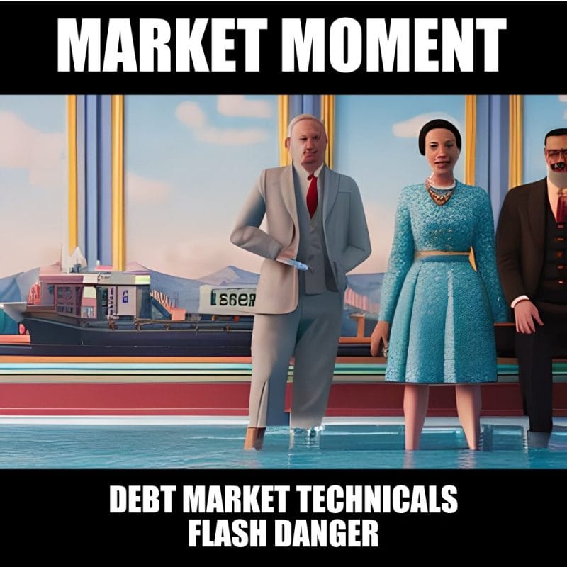 Debt markets technicals flash danger