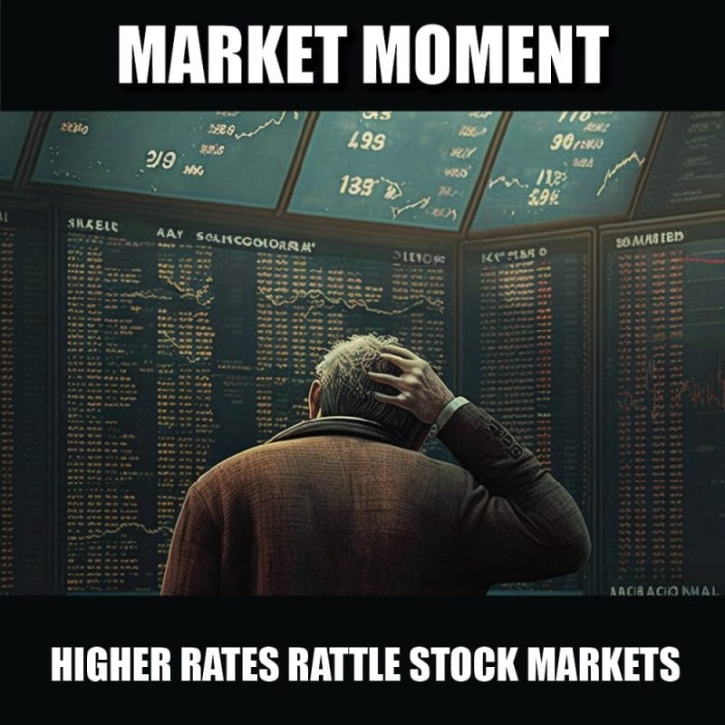 Higher rates rattle stock markets