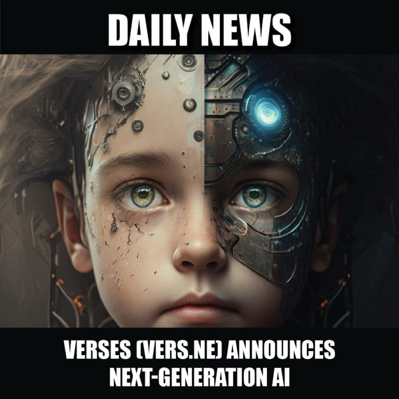VERSES (VERS.NE) announces next-generation AI