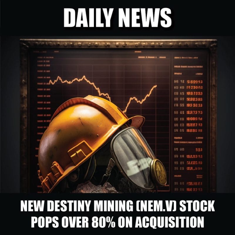 New Destiny Mining (NEM.V) stock pops over 80% on graphite property acquisition
