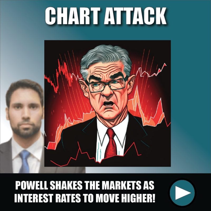 Powell shakes the stock markets as interest rates are set to move higher!