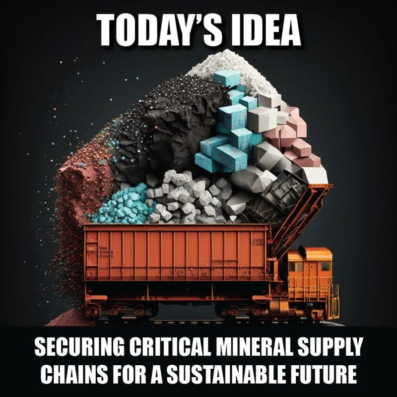 Green Energy Revolution Securing Critical Mineral Supply Chains for a Sustainable Energy Future