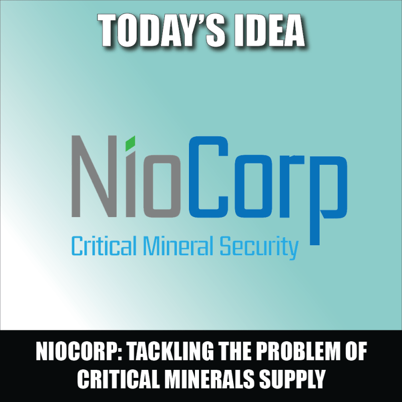 NioCorp Developments Ltd: Tackling the Problem of Critical Minerals Supply and Driving Sustainability