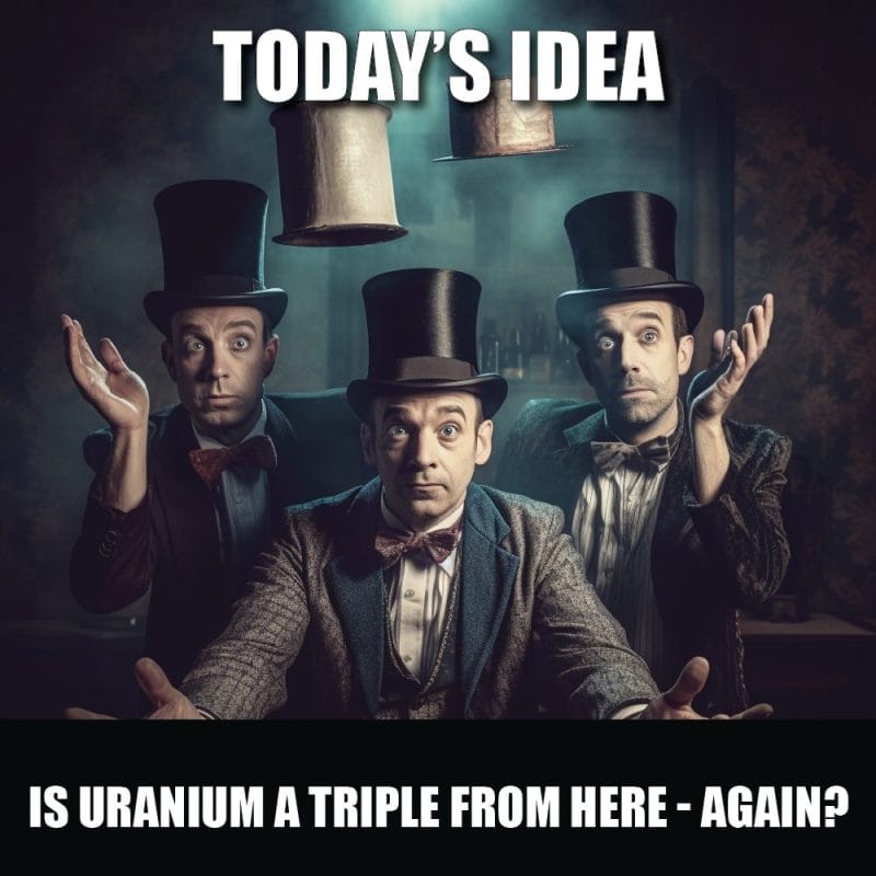 Is Uranium a Triple From Here - Again?