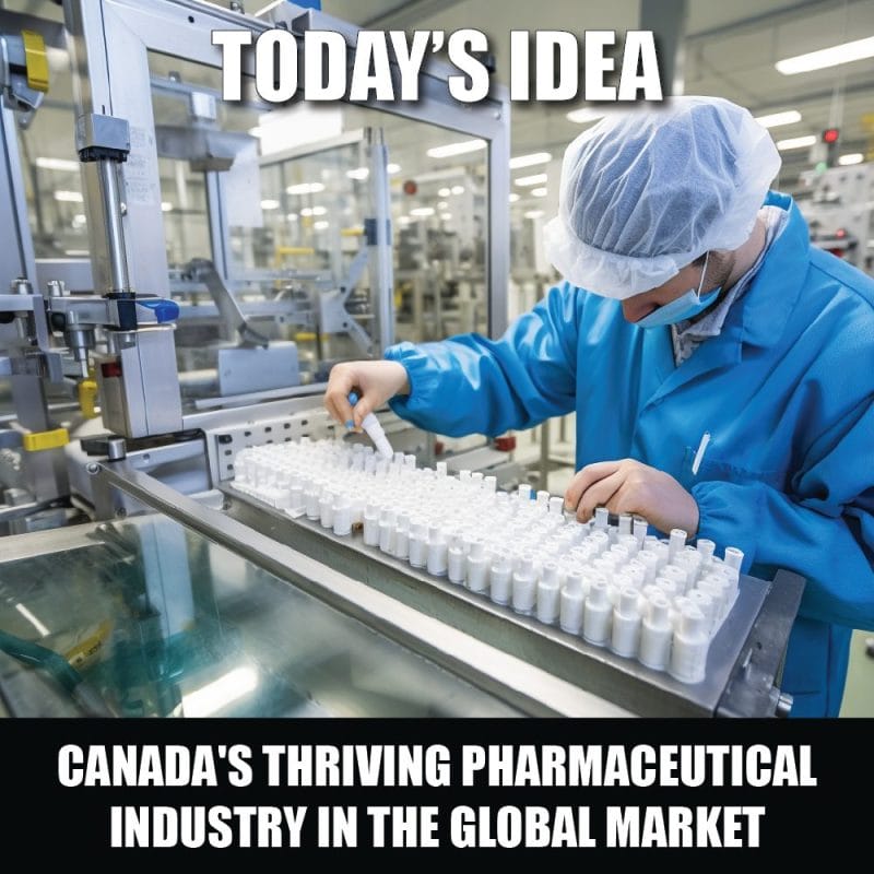 Innovation and Growth Canada's Thriving Pharmaceutical Industry in the Global Market