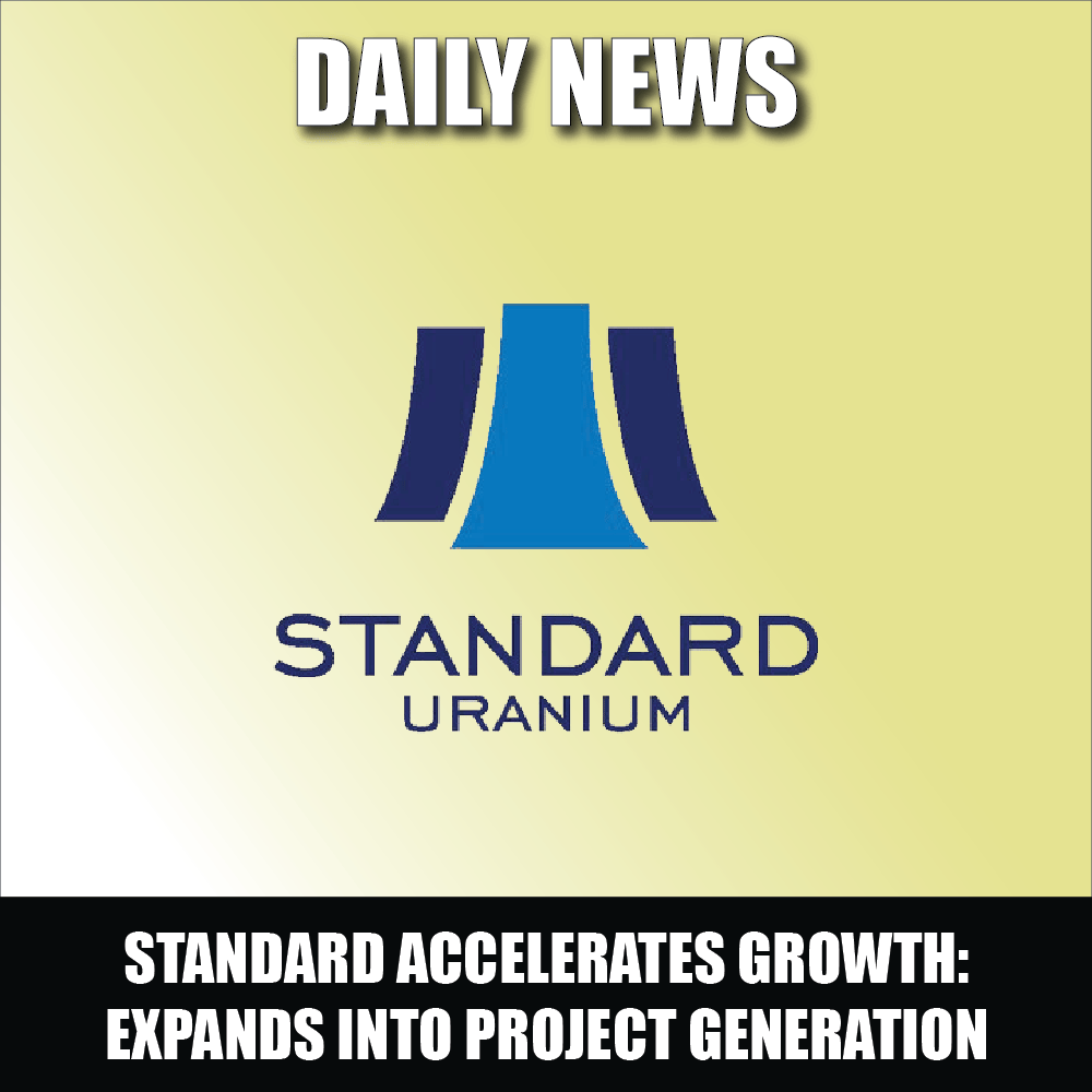 Standard Uranium Ltd. Accelerates Growth Expansion into Project Generation Model & Acquisition of the Promising Rocas Project