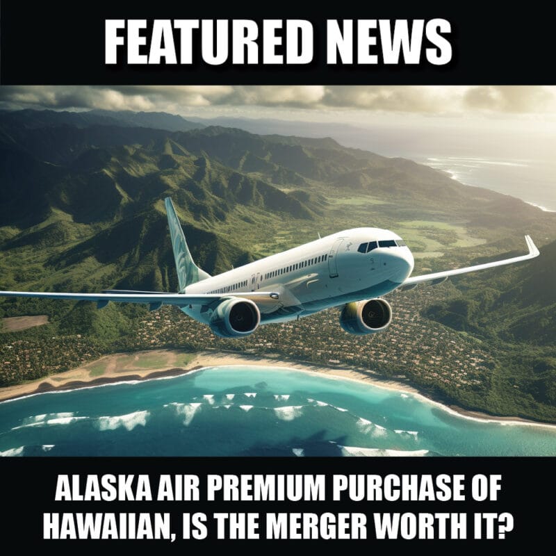 Alaska Air Premium Purchase Of Hawaiian, Is The Merger Worth It ...