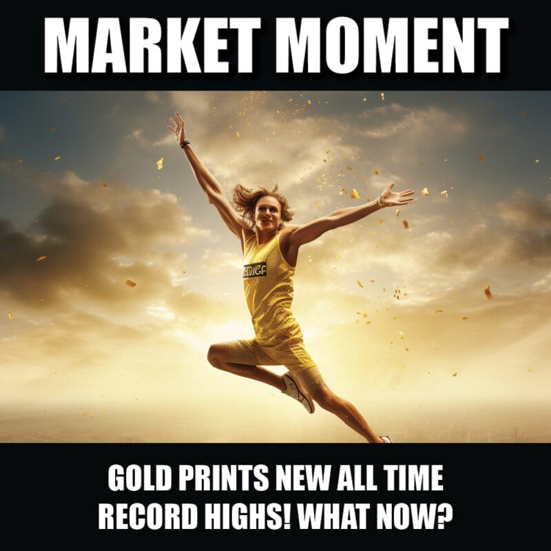 Gold prints new all time record highs! What now