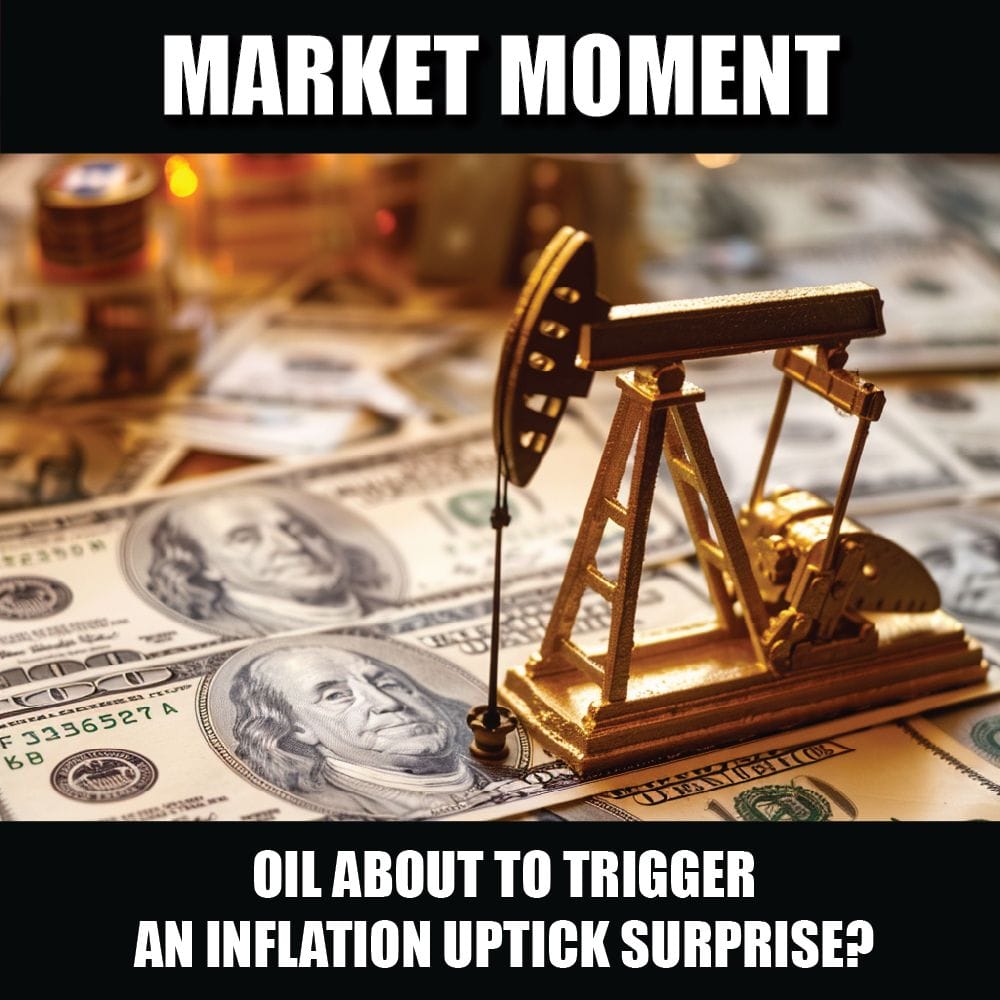 Oil about to trigger an inflation uptick surprise?