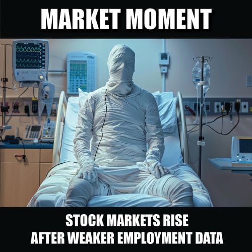 Stock Markets rise after weaker employment data