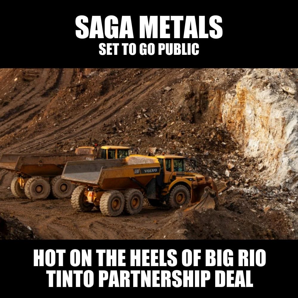 Saga Metals to go public